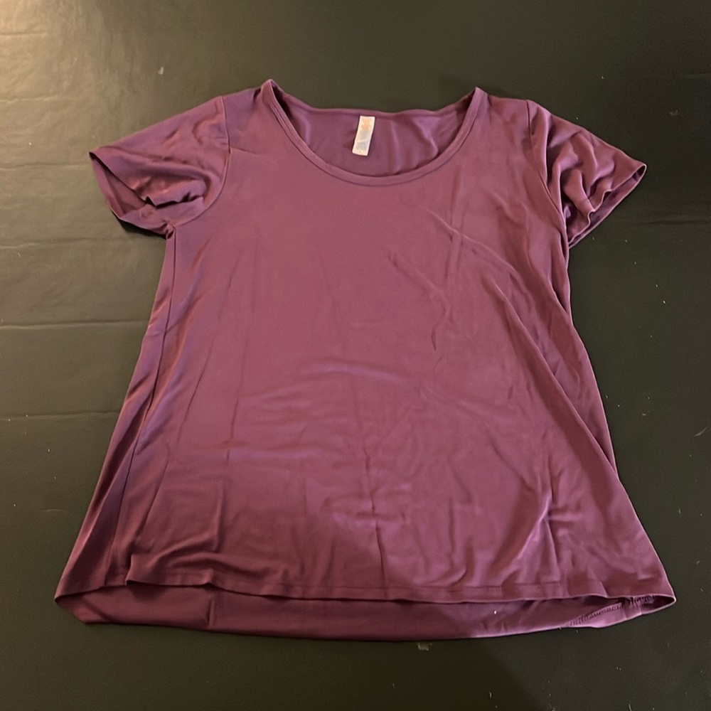 Purple lularoe shirt
